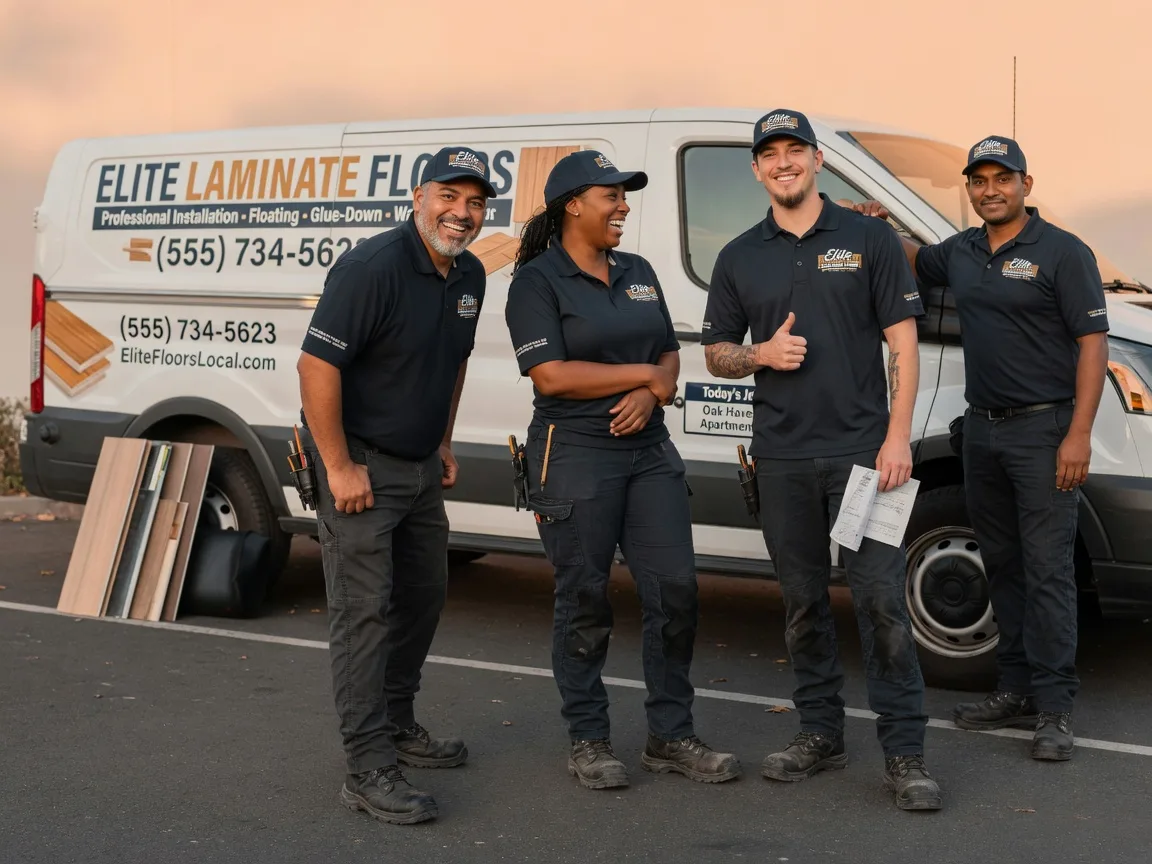 Laminate flooring installation company in Rockford, AL